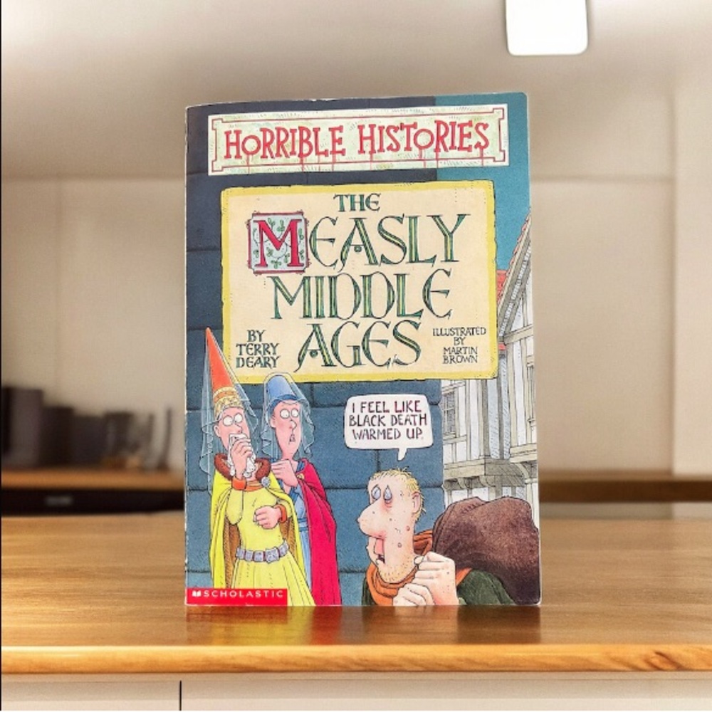 Horrible Histories The Measly Middle Ages Paperback Book Terry Deary Kids Book